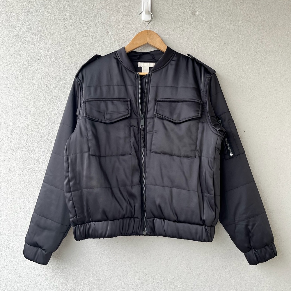H&M | Black Bomber Jacket